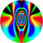 Custom Slipmat Slip Mat 4 Technics or any DJ Turntable Record Player ABSTRACT 27