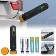 Cordless Car Polisher USB Buffer Sander Polishing Machine Discs 3 Pads with E1F5
