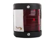 Red LED Navigation Port Light 1NM Black Housing