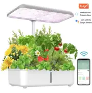 Tuya Wifi Hydroponics Growing Sys, LED Grow Light, Pump Smart Gardening System