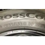 【優質輪胎】馬牌CORSS RX_235/55/19_兩條20年七五成新(胎紋約5.3MM_235-55-19)三重區