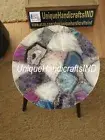 Buy Real Mix Agate Stone Coffee & End Table, Bed side Table, Corner Table Slabs