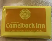 VTG HOTEL SOAP MARRIOT’S CAMELBACK INN SCOTTSDALE ARIZONA