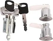 Ignition Door Lock Cylinder Set DP42122 Professional Accessory for Ford Pickup F150 F250 F350 Aerostar Grand Marquis