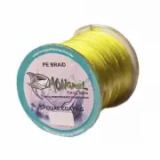 New Braid Fishing Line 30LB 500M Fishing Tackle Braid Braid Yellow