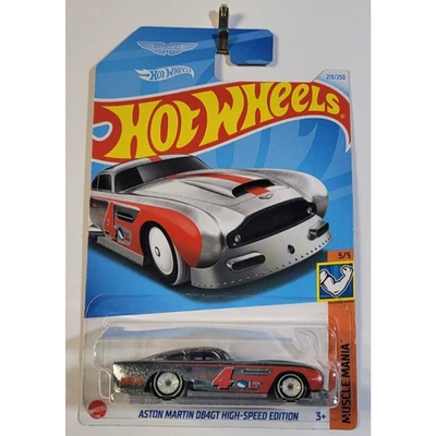 Hot Wheels Muscle Mania 5/5 Aston Martin DB4GT High-Speed Edition 219/250 Zamac
