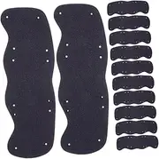 LIFKOME 12Pcs Sweat Absorbing Headbands for Women Cooling Helmet Liner Breathable Sweat Protection for Construction Bicycle and Ski Helmets