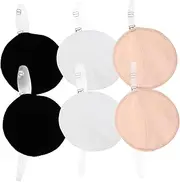FOYTOKI Sweat Absorbent Pads for Women Underarm Pads Leakproof Quick Dry Soft Gentle 3 Pairs Set