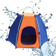 yztju Pet Tents for Small Dogs - Camping Outdoor Dog Tent Polyester | Light Weight, Waterproof, Foldable, Supporting Pet Tent for Indoor, Lawn, Outdoor, Gazebo,
