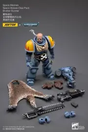 JOYTOY X Warhammer 40k Space Wolves Claw Pack Bother Gunnar 1/18 Action Figure