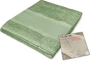 tex family Towel Set Sponge Tosca © Embroidered Aida Cross Stitch 1+1 Face and Guest - Green
