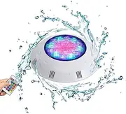Pool Wall Light,LED RGB 7 Color Changing Underwater Lamp,with 24 Keys Remote Control 24W,IP68 Waterproof Suitable for Hotels,Fountains,Pools