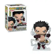 One Piece Monkey D Luffy Gear 4 Metallic Pop! Vinyl Figure