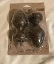 Classic Home Hand Cast & Finished Finials For Wood Pole 1-3/8 Pineapple