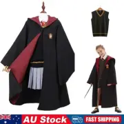 Hermione Gryffindor Uniform Costume Granger Cosplay Kid Gifts Fancy Dress Girls
