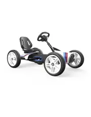 [Berg] BMW Street Racer Pedal Go Kart Ride On Toy (3-8 Years) in White/Blue