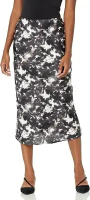 Mud Pie Women's Anya Midi Skirt Moon Print Size Small NWT