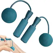 Adult Jump Rope,Weighted Skipping Rope Cordless | Efficient Skipping Training Rope with Cordless Ball for Indoor and Outdoor Training