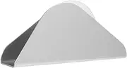 Cabilock Stainless Steel Triangle Shape Napkin Holder, Freestanding Cocktail Napkin Dispenser Asymmetric Tissue Dispenser Organizer for Kitchen Dinner Tables Silver