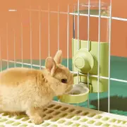 Rabbit Water Bottle, 600ml Hanging Automatic Water Dispenser By Gravity Flow For Bunny Chinchilla Guinea Ferrets Green
