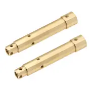 Brass Rear Axle Tube Set for Axial SCX10 PRO Comp AXI03028 1/10 RC Car C