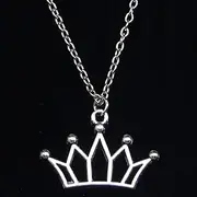 [ZOJK] Necklace 20X30Mm Hollow Pendant Short Long Women Men Colar Gift Jewelry Choker