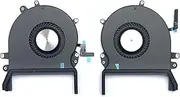 New Replacement Left & Right Cooling Fan for MacBook Pro Retina 16" A2141 2019, P/N: 610-00351 610-00352