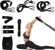 Pilates Resistance Band kit - Portable Pilates - Premium Resistance Band Set - for Home or Outdoor Use - Pilates Resistance Band Set for Almost All Levels