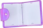 MUSISALY Nail Printing Template Storage Bag Slot Nail Art Plates Holder Compact Portable Case for Stamping Plate Organization Stylish Design Durable Material for Nail Art