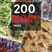 200 Maps: AI Generated Midjourney Prompts Guide for Easy Map Design