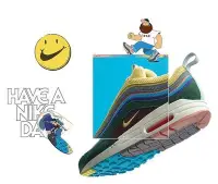 在飛比找Yahoo!奇摩拍賣優惠-Nike Air Max 1/97 x Sean Wothe