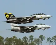 F-14 TOMCAT FIGHTER JETS TAKING OFF 8x10 GLOSSY PHOTO PRINT
