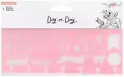 Maggie Holmes Day-To-Day Planner Stencil 7"X4.5" Alphabet