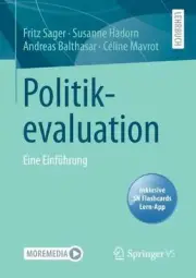Politikevaluation: Eine Einf?hrung by Fritz Sager (German) Book & Merchandise Bo