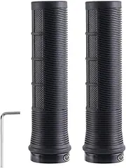 Generic Mountain Bike Handlebar Grips Shock Absorbing Cover for 22.2mm Handlebar (Black)