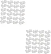 2sets Sturdy Plastic Door Latch for Dog Cage Quick Assembly Wire Cage Clips Set 40pcs*2