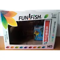 在飛比找蝦皮購物優惠-FUNFiSH 花魚共生 晶瑩優白 套缸 雙孔背景植物架 附