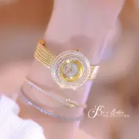 在飛比找蝦皮商城精選優惠-2023新款中古輕奢珠寶麥穗表氣質女手錶