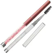FOMIYES 2pcs Luxury Eyelash Brush Lash Mascara Wand Spiral Fiber for Extensions Spoolie Brush