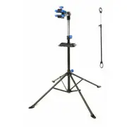 Adjustable Bike Repair Work Stand With Bonus Tool Tray For Home Bicycle Mechanic