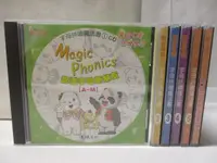 在飛比找蝦皮購物優惠-魔豆傳奇-Magic Phonics字母拼讀魔法書_6光碟合