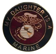 My Daughter Is A Marine Motorcycle Hat Cap Lapel Pin M-534