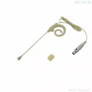 Pro Cardioid Headset Microphone For Shure Wireless ear hook Microphone TA4F mini