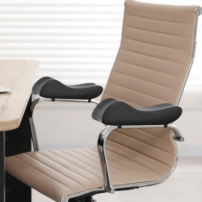 2x Office Chair Armrest Pads Arm Rest Cushions for Wheelchair Computer Chair
