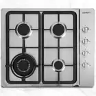 Devanti Gas Cooktop 60cm Stove Hob Silvir
