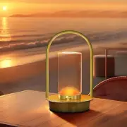 Portable Metal Table Lamp for Outdoor Indoor 3 Colors Cordless Table Lamp