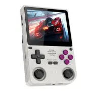 Powkiddy V20 64GB Open Source System Handheld Game Console 3.5inch IPS Screen Quad-core Built-in 8000+ Games 5000mAh Dua