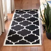Safavieh Chatham BLACK / IVORY 2'-3" X 11' Runner - CHT733K-211