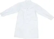 [Obuyke] Lab Coat Doctor Gown Cotton Long Sleeve White
