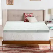 10cm Queen Memory Foam Mattress Topper Cool Gel Giselle
